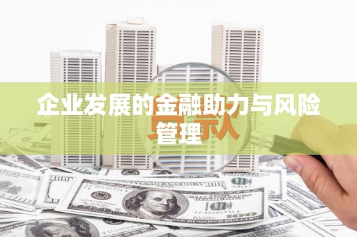 邕宁企业发展的金融助力与风险管理