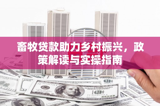 邕宁畜牧贷款助力乡村振兴，政策解读与实操指南