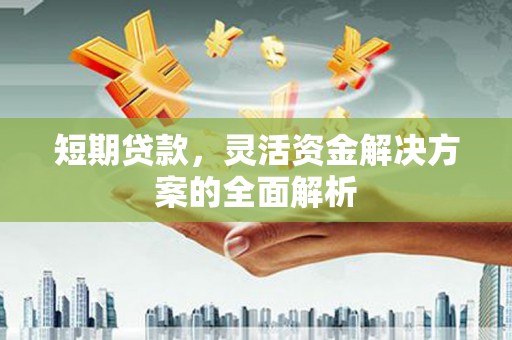 邕宁短期贷款，灵活资金解决方案的全面解析