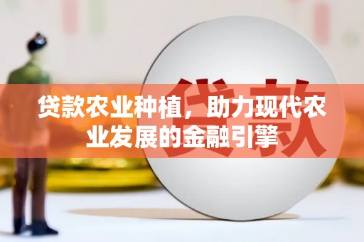 邕宁贷款农业种植，助力现代农业发展的金融引擎
