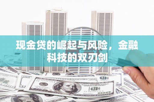 邕宁现金贷的崛起与风险，金融科技的双刃剑