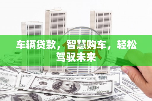 邕宁车辆贷款，智慧购车，轻松驾驭未来